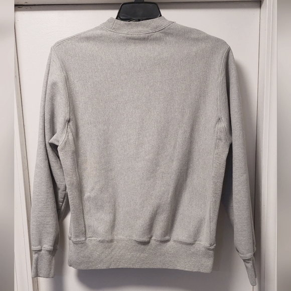 CHAMPION Reverse Weave Vintage Script Logo Crewneck Sweatshirt - Picture 2 of 6